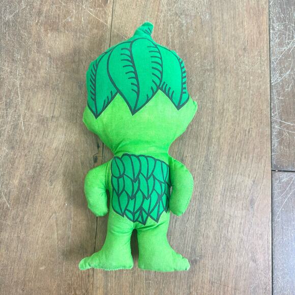 VINTAGE 1960s SPROUT Jolly Green Giant Plushie Flat Plush advertising doll - Picture 2 of 5